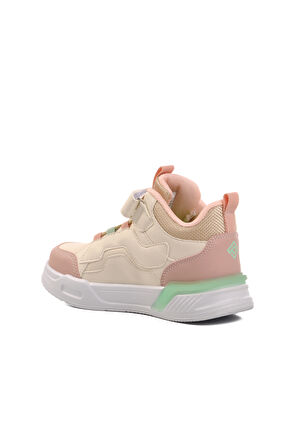 Pepino 1726-F Krem-Pudra Çocuk Spor Ayakkabı