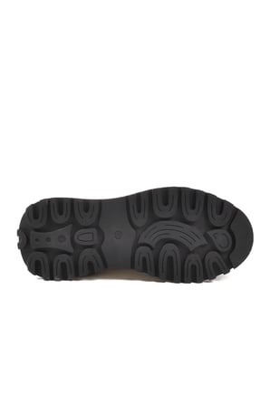 Beyaz Siyah Hafızalı Taban Bağcıklı Kadın Sneaker BNI-11235 Z