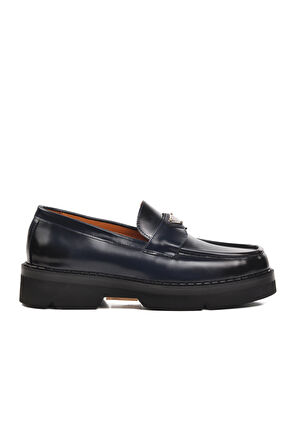 Ayakmod Premium 7708 Lacivert Geniş Kalıp Deri Erkek Klasik Ayakkabı