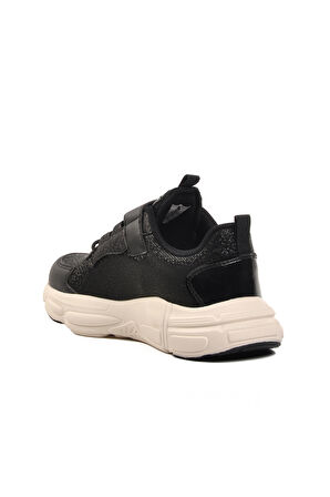 Pepino 1751-F Siyah-Lila Çocuk Spor Ayakkabı