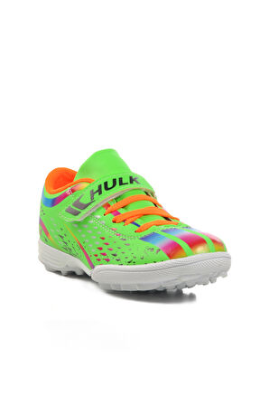 Ayakmod Hulk 129-F Yeşil-Beyaz Çocuk Halı Saha Ayakkabısı