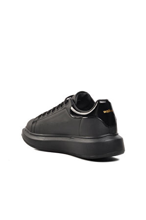 Walkway Damascus Geniş Kalıp Siyah Unisex Sneaker