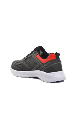 Slazenger Gima Siyah-Kırmızı Unisex Spor Ayakkabı