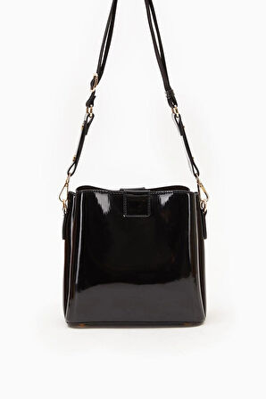 Siyah Rugan Kadın Omuz Çantası 930126