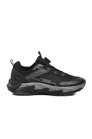 Ayakmod 04803 Misina Bağcıklı Siyah-Füme Erkek Sneaker