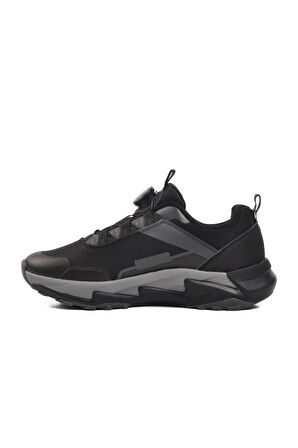 Ayakmod 04803 Misina Bağcıklı Siyah-Füme Erkek Sneaker