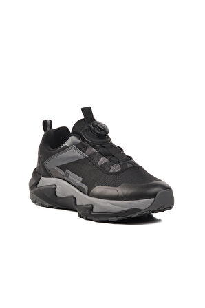 Ayakmod 04803 Misina Bağcıklı Siyah-Füme Erkek Sneaker