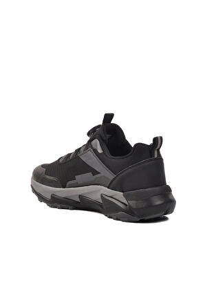 Ayakmod 04803 Misina Bağcıklı Siyah-Füme Erkek Sneaker