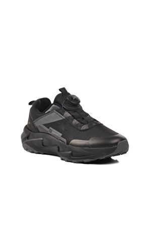 Ayakmod 04803 Misina Bağcıklı Siyah Erkek Sneaker
