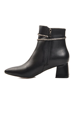 Ayakmod 267 Siyah İçi Polarlı Kadın Bot