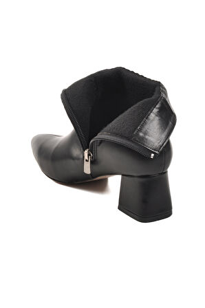 Ayakmod 267 Siyah İçi Polarlı Kadın Bot