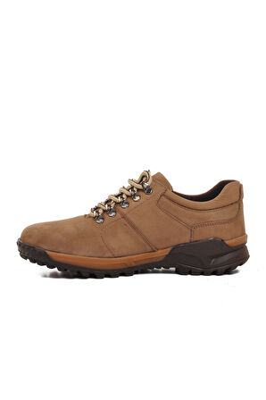Ayakmod 25012 Kum Nubuk Hakiki Deri Erkek Outdoor Ayakkabı