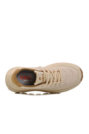 Bej Memory Foam Erkek Spor Ayakkabı Meks M