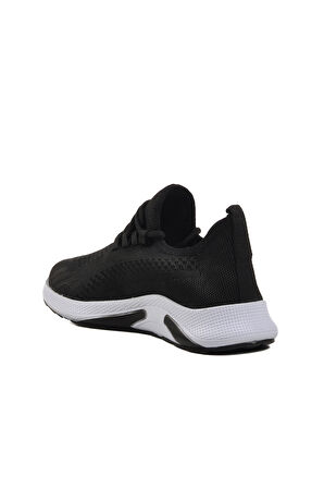 Siyah Beyaz Triko Hafif Unisex Spor Ayakkabı Pına 101 G