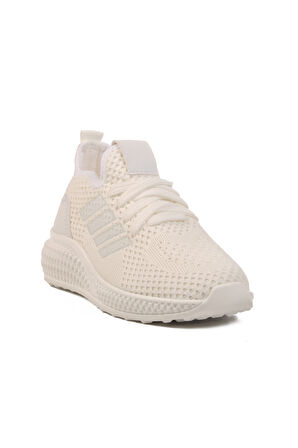 Beyaz Hafif Triko Unisex Spor Ayakkabı Veneto G