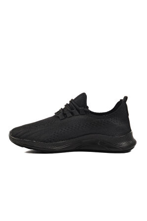 Siyah Triko Hafif Unisex Spor Ayakkabı Pına 101 G
