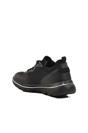 Siyah Fileli Hafif Unisex Spor Ayakkabı Z-5496 G