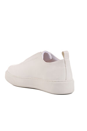 Beyaz Slip-On Erkek Casual Ayakkabı 367 M