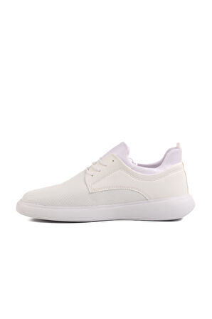 Beyaz Bağcıklı Erkek Casual Ayakkabı 978 M