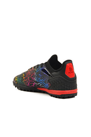 Siyah Çocuk Halı Saha Ayakkabısı FH-251-148 F 