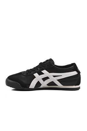 Siyah Bağcıklı Unisex Spor Ayakkabı E-2012 G