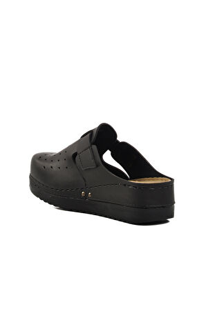 Siyah Anatomik Unisex Sabo Terlik 07-008 G