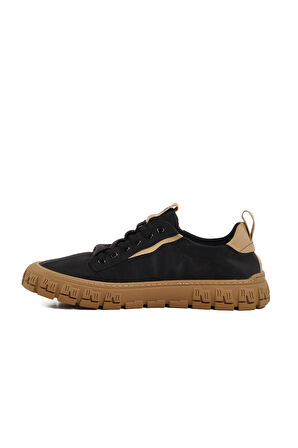 Siyah Hafif Tekstil Erkek Sneaker 25Y518 M
