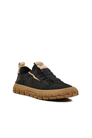 Siyah Hafif Tekstil Erkek Sneaker 25Y518 M