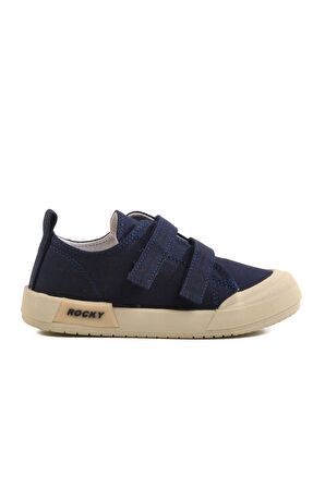 Lacivert Cırtlı Unisex Çocuk Spor Ayakkabı 545 P