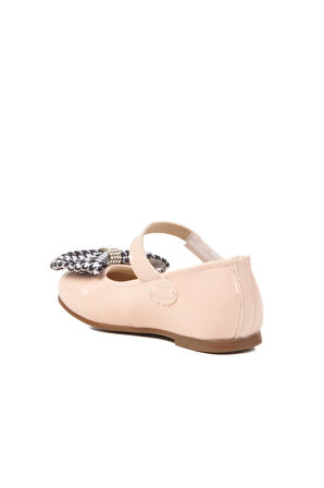 Pudra Rugan Kurdeleli Hafif Kız Çocuk Babet 180 B