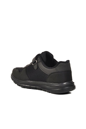 Siyah Cırtlı Unisex Spor Ayakkabı 616 G