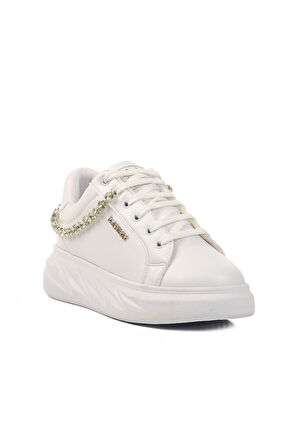 Beyaz Kadın Spor Ayakkabı Lady 7081 Z
