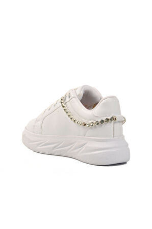 Beyaz Kadın Spor Ayakkabı Lady 7081 Z