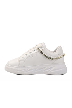 Beyaz Kadın Spor Ayakkabı Lady 7081 Z