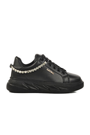 Siyah Kadın Spor Ayakkabı Lady 7081 Z