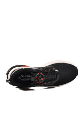 Siyah Memory Foam Misina Bağcıklı Erkek Spor Ayakkabı Rada M
