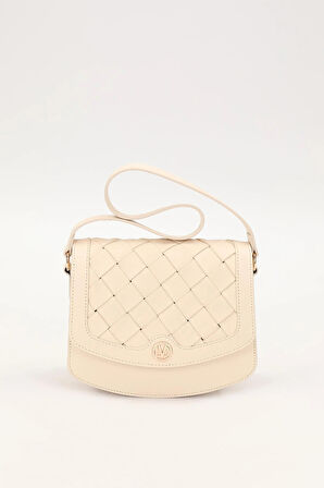 Krem Kadın Omuz Çantası 930221