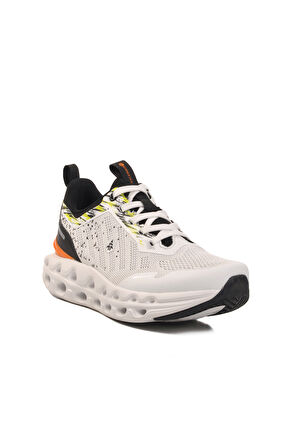 Beyaz Fileli Hafif Erkek Spor Ayakkabı Gabi 25053 M