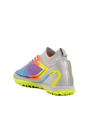 Gri Çoraplı Unisex Halı Saha Ayakkabısı GH-251-141 G