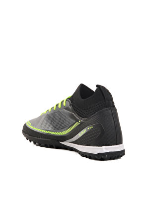 Siyah Çoraplı Unisex Halı Saha Ayakkabısı GH-251-141 G