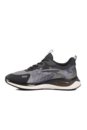 Siyah Memory Foam Hafif Esnek Erkek Spor Ayakkabı 250421 M