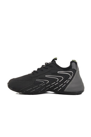 Siyah Memory Foam Hafif Erkek Spor Ayakkabı 250443 M
