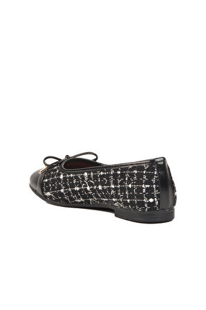 Siyah Hafif İnce Taban Kadın Babet B-39 Z