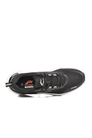 Siyah Fileli Hafif Memory Foam Erkek Spor Ayakkabı M-5247 M