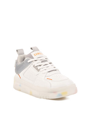 Beyaz Memory Foam Unisex Sneaker Frey G
