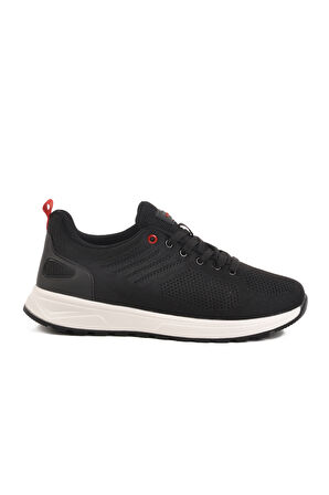Siyah Kırmızı Anorak Erkek Spor Ayakkabı 2303 M