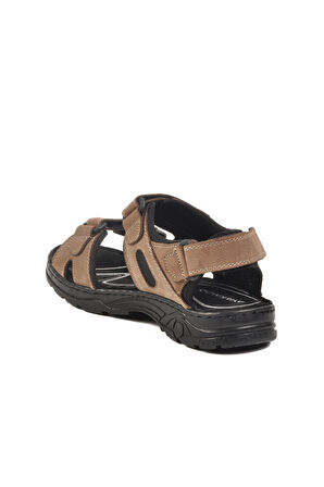 Kum Nubuk Erkek Çocuk Cırtlı Spor Sandalet 1305 G