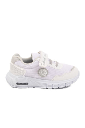 Beyaz Buz Cırtlı Işıklı Unisex Çocuk Spor Ayakkabı 336126 P