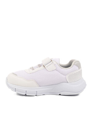 Beyaz Buz Cırtlı Işıklı Unisex Çocuk Spor Ayakkabı 336126 P