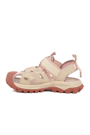 Pembe Cırtlı Hafif Unisex Çocuk Spor Sandalet 25Y614 F